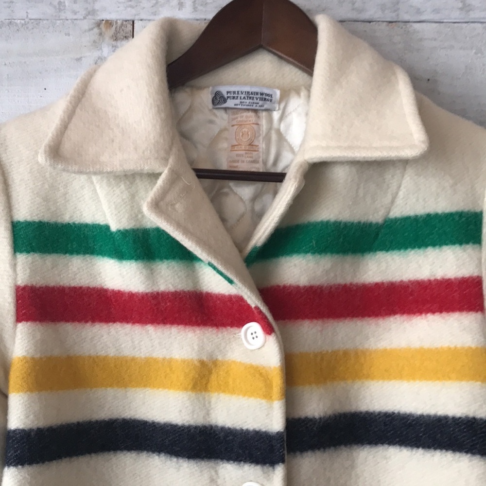 Iconic 1980s Hudson’s Bay quilted jacket - Picture 9 of 14